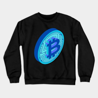 Bitcoin Trading Design Crewneck Sweatshirt